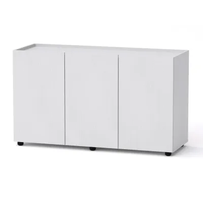 Комод Тумба 2 Компанит МГ 6 120х42х70 см Альба білий