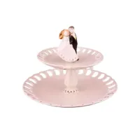 Блюдо «Жених и невеста» 2-х ярусное Lefard AL2766 Блюдо «Жених и невеста» 2-х ярусное Lefard AL2766