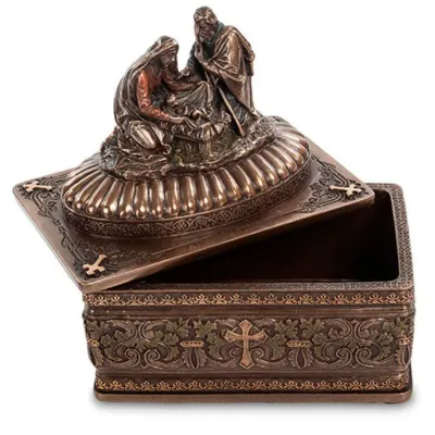 Скринька Народження Христа 12 см Veronese AL31463