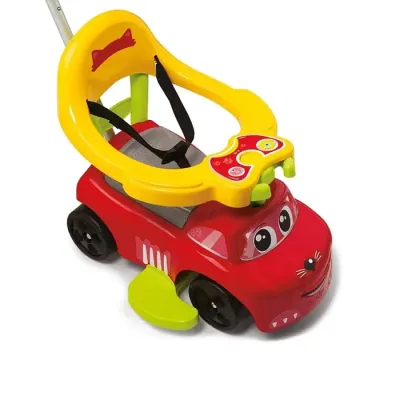Машина-каталка 3в1 Red cat Smoby OL32663 Машина-каталка 3в1 Red cat Smoby OL32663