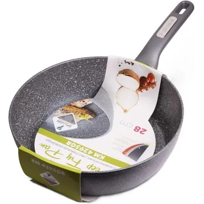 Сковородка-сотейник Kamille Granite диаметр 28см с гранитным антипригарным покрытием DP36341 Сковородка-сотейник Kamille Granite диаметр 28см с гранитным антипригарным покрытием DP36341