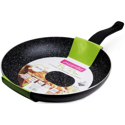 Сковородка Kamille Kristine диаметр 28см с антипригарным покрытием Marble Coating DP36380 Сковородка Kamille Kristine диаметр 28см с антипригарным покрытием Marble Coating DP36380