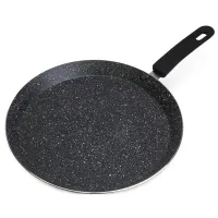 Сковородка Kamille для блинов Crepe Pan Marble диаметр 28см с мраморным покрытием DP36456 Сковородка Kamille для блинов Crepe Pan Marble диаметр 28см с мраморным покрытием DP36456