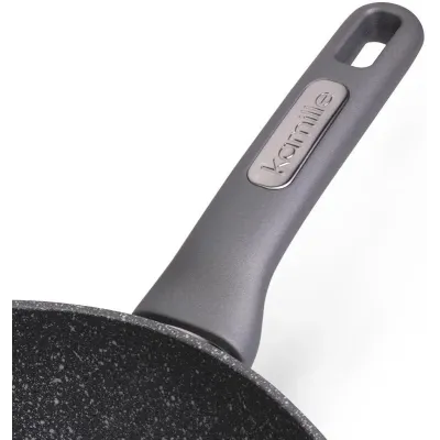 Сковородка-сотейник Kamille Granite диаметр 30см с гранитным антипригарным покрытием DP36457