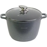Кастрюля Kamille Landes Grey 10л с литыми алюминиевыми ручками DP36562