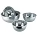 Миска GerStyle круглая диаметр 22см нержавеющая сталь Kamille DP36978