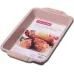 Форма для выпечки Kamille Marble 46х30х6см с силиконовыми ручками DP37141