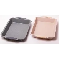 Форма для выпечки Kamille Marble 46х30х6см с силиконовыми ручками DP37141 Форма для выпечки Kamille Marble 46х30х6см с силиконовыми ручками DP37141
