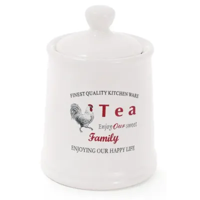 Банка Bona керамическая Toskana Family TEA 650 мл для хранения сыпучих продуктов DP37760 Банка Bona керамическая Toskana Family TEA 650 мл для хранения сыпучих продуктов DP37760