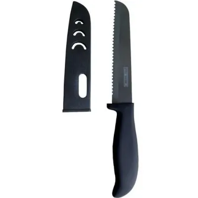 Нож кухонный Kamille керамический Miracle Blade для хлеба 15см + чехол DP38031