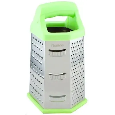 Терка Fissman 6-ти гранная Meotida с пластиковой ручкой 24х11х8.5см DP38410 Терка Fissman 6-ти гранная Meotida с пластиковой ручкой 24х11х8.5см DP38410