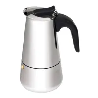 Кофеварка гейзерная Stainless Steel 300мл на 6 чашек Empire DP38477 Кофеварка гейзерная Stainless Steel 300мл на 6 чашек Empire DP38477