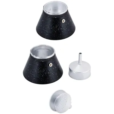 Кофеварка гейзерная Andel Black 450мл на 9 чашек DP38486 Kamille Кофеварка гейзерная Andel Black 450мл на 9 чашек DP38486 Kamille