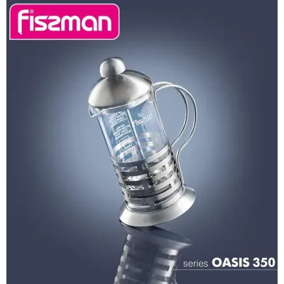 Заварник с прессом френч-пресс Oasis 350мл Fissman DP39822