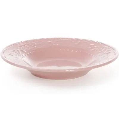 Набор Bona 6 суповых тарелок Leeds Ceramics диаметр 23см каменная керамика Розовые DP40079 Набор Bona 6 суповых тарелок Leeds Ceramics диаметр 23см каменная керамика Розовые DP40079