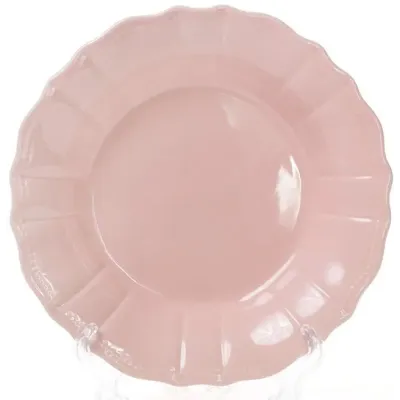 Набор Bona 6 глубоких тарелок Leeds Ceramics SUN диаметр 23см каменная керамика Розовые DP40162
