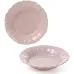 Набор Bona 6 глубоких тарелок Leeds Ceramics SUN диаметр 23см каменная керамика Розовато-пепельный DP40163