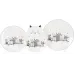 Тарелка Bona ceramic Ночная серенада диаметр 24см DP40203