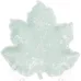 Тарелка-Блюдо Bona сервировочное Feuille Кленовый лист 20см ceramic мятная DP40206