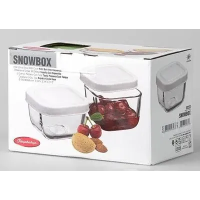 Емкость для хранения продуктов Snow Box 275мл с прорезиненной крышкой 1шт Pasabahce DP40479