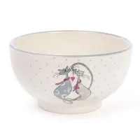 Пиала Bona ceramic Влюбленные коты 650 мл миска DP40657