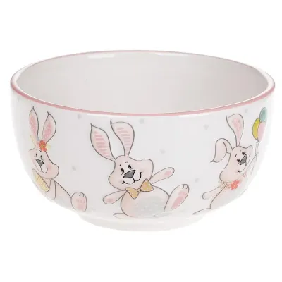 Пиала Bona ceramic Веселый кролик 600 мл DP40742
