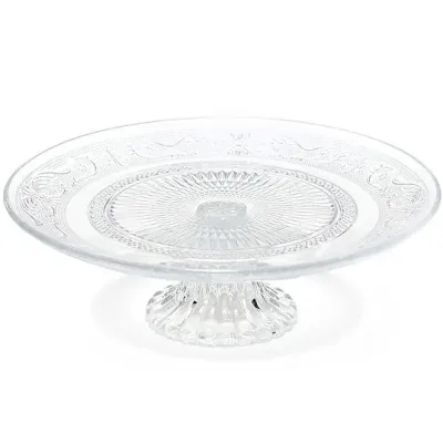 Тортовница Bona Ajour диаметр 29см Блюдо сервировочное на ноге-подставке DP40886