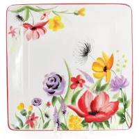 Блюдо Bona сервировочное Ceramic Акварель 27х27см DP40935 Блюдо Bona сервировочное Ceramic Акварель 27х27см DP40935