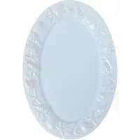 Блюдо Bona сервировочное Ceramic Морской Бриз 34.4х24см голубая керамика овальное DP40939