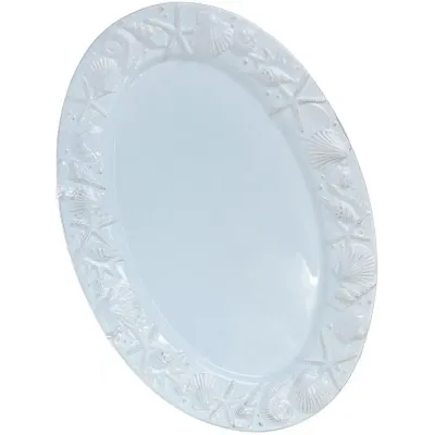 Блюдо Bona сервировочное Ceramic Морской Бриз овал 39.7х27.1х2.5см голубое DP40952