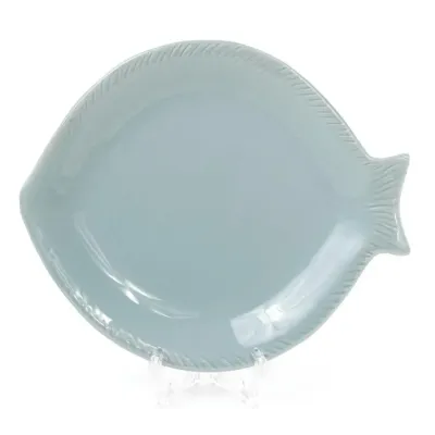 Блюдо Bona сервировочное Ceramic Морской Бриз Рыба 31х25х3см DP40955