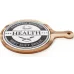 Доска деревянная Bona сервировочная Naturel 38х27 см сырная доска DP41007
