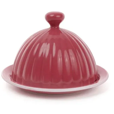 Масленка ceramic Артемида круглая диаметр 14 см клубничная Bona DP41348 Масленка ceramic Артемида круглая диаметр 14 см клубничная Bona DP41348