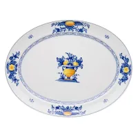 Блюдо овальное Vianna 41.5х32 см Vista Alegre DP41498 Блюдо овальное Vianna 41.5х32 см Vista Alegre DP41498