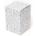 Емкость Bona LE BAIN Silver диаметр 10.5х18.5 см для средств гигиены фарфор DP43448