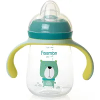 Бутылочка для кормления детская Baby Мистер Пес 260 мл с ручками Fissman DP43978