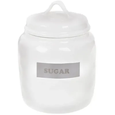 Банка Bona фарфор Necollie Sugar 1500 мл White DP77584