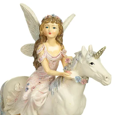 Фигурка Феечка наездница Lefard AL84529 Белый Фигурка Феечка наездница Lefard AL84529 Белый