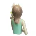 Фигурка Girl in turquoise 265х16х11 Lefard AL97898 Белый