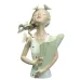 Фигурка Girl in white 32х20х13 см Lefard AL97903 Белый