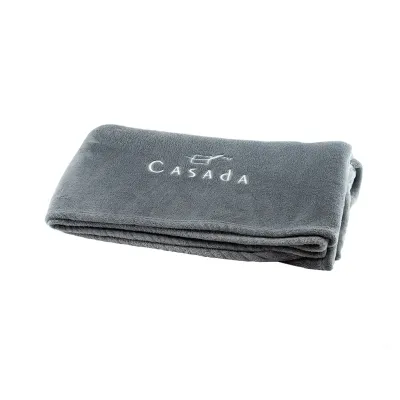 Плед із мікрофібри CASADA 150х200 см Сірий