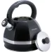 Чайник 3л из нержавеющей стали со свистком черный Kamille DP112959