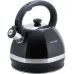 Чайник 3л из нержавеющей стали со свистком черный Kamille DP112959