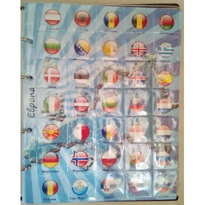 Альбом для монет Государства Мира Collection все материки Бордовый (hub_gcd2n9) Альбом для монет Государства Мира Collection все материки Бордовый (hub_gcd2n9)