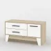 Комод Тиса Мебель 109 Дуб сонома Белый 60x40x112 см