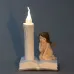 Фигурка декоративная Ангел со свечкой Lefard AL113225 Розовый Фигурка декоративная Ангел со свечкой Lefard AL113225 Розовый
