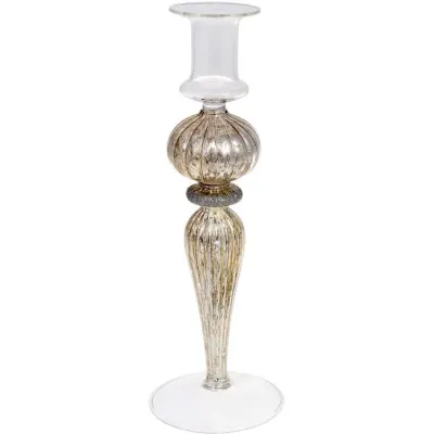 Интерьерный подсвечник Bona 8.5х25см стекло DP113267
