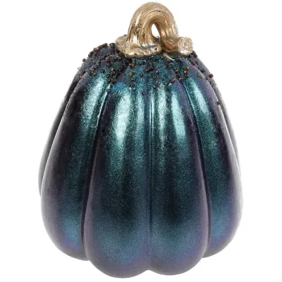 Фігурка Pumpkin 13х13х165см синя із золотом та бісером Bona DP113665