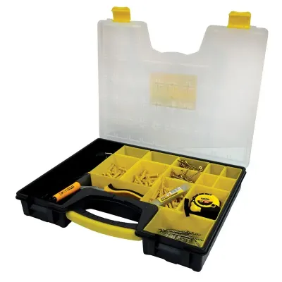 Органайзер с ручкой MASTERTOOL 19 секций 16.5