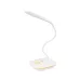 Лампа настільна гнучка MASTERTOOL 125х100х350 мм COB LED USB/3xAA ABS 94-0814